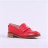 Marco Moreo Maura Heart Classic Loafer - Red Leather