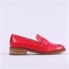 Marco Moreo Maura Heart Classic Loafer - Red Leather