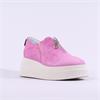 Marco Moreo Dublin Front Zip Platform - Pink Suede