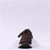 Rieker Wedge Trainer With Side Zip - Brown Suede