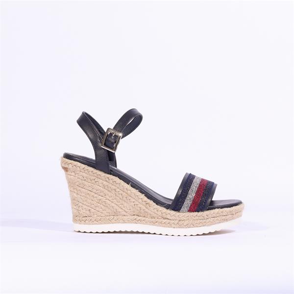 navy wedge sandals ireland