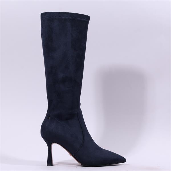 Una Healy Dance High Heel Long Boot Midnight Vaughan Shoes