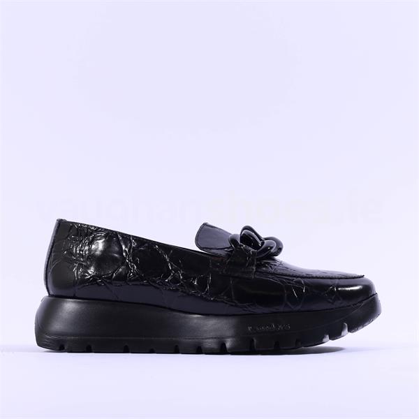 Wonders Link Detail Slip On Wedge 