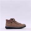 Rieker Laced Tex Boot With Side Zip - Oat