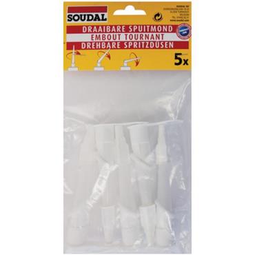 Soudal Twisty Nozzles Pack Of 5