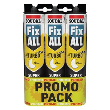 Fixall Turbo White Promo Triple Pack