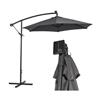 Overhang Parasol 3 metre Grey
