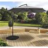 Overhang Parasol 3 metre Grey