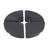 Plastic Overhang Base 4 Pack Unfilled 15kg