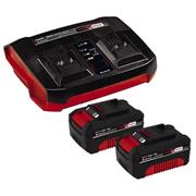 Einhell Power X 2 x 18V 4Ah Batteries & Charger