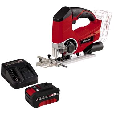 Einhell18v Cordless Jigsaw Tejs 18/80 Free 4ah Battery & Charger Kit