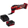 EinhellPower X-change 18v Cordless Multitool Free 4ah Battery & Charger Kit