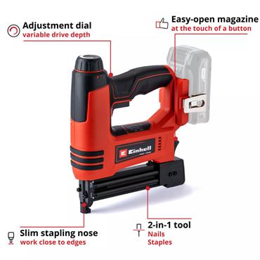 Einhell 18v Cordless Nailer Bare Unit