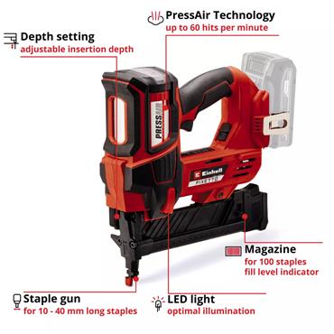 Einhell Fixetto 18v Cordless Nailer Bare Unit