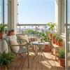 Braga Soft Green Cafe Style Bistro Set