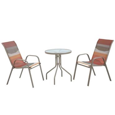 Terraco Bistro Set 2 Chairs & Table