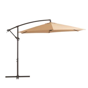 Overhang Parasol 3 Metre Taupe