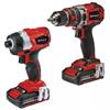 Einhell PXC Professional Brushless Combi Drill & Impact Driver Kit