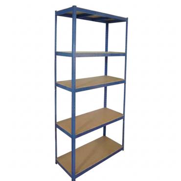 Super Heavy Duty Boltless Shelving  5 Shelf 220 X 120 X 450mm