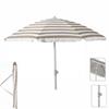 Beach Garden Parasol Taupe 2 Metre