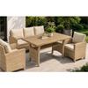 Canto Lounge Dining Set Natural