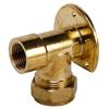 0.75" x 0.5" 321 Wall Plate Compression Fitting