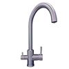 Elvion Tri-flow Kitchen Tap Satin Nickel