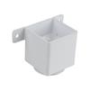 Wavin White Amazon 70mm Pipe Connector & Bracket