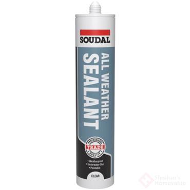 Soudal All Weather Sealant White 290ml