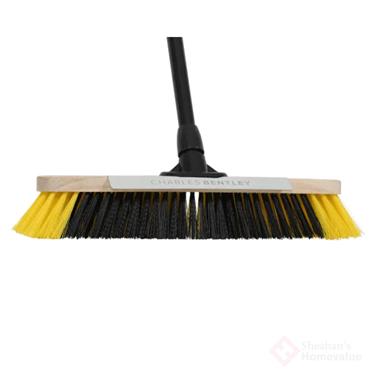 BULLDOZER Dual Fill Soft PET Broom with Metal Scraper 457mm (18in)