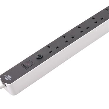 Brennenstuhl 1.5 Metre Trailing Lead 5 Gang