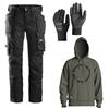 Snickers 6241 Or 6251 Trousers, 2010 Hoodie & Gloves