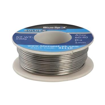 Blue Spot flux covered solder 100 Grams