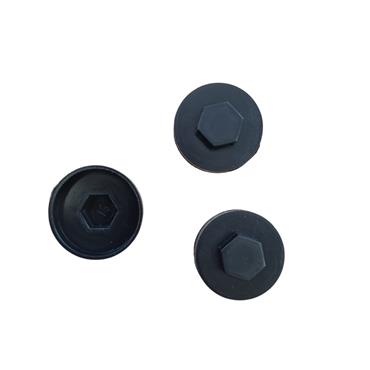 Tex Screw Caps  Black  (pk 100)