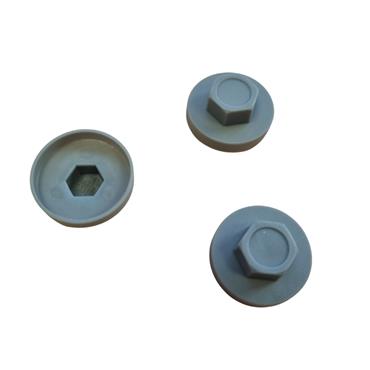 Tex Screw Caps  Merlin Grey  (pk 100)