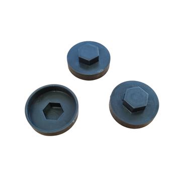 Tex Screw Caps  Slate Grey  (pk 100)