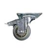 2"  Grey Rubber Swivel Castors Brake