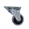 4" Grey Rubber Swivel Castors 70 Kg Load