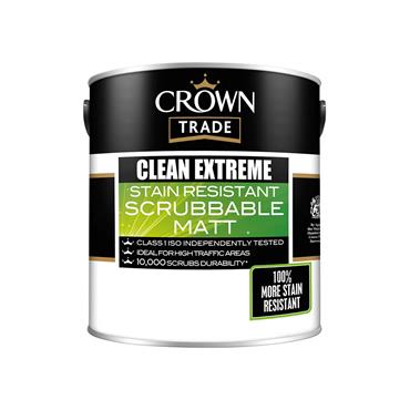 Crown Trade Clean Extreme Scrub Matt White 2.5l