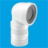 McAlpine 90 deg Flexible WC Connector