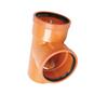 4" Sewer Tee Double Socket