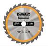 Dewalt Stationary Construction Circular Saw Blade 250 x 30mm x 24T