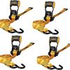 Dewalt Ratchet Straps Tie Downs 3.6 Metres Pack Of 4