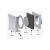 Passive Wall Vent 100mm White