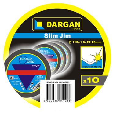 Stainless Steel Cutting Disc 115 x 1 x 22mm  (Pack of 10)