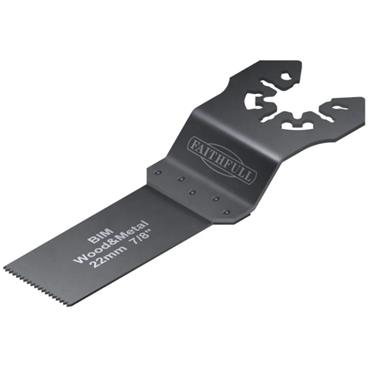 Flush Cut Wood-metal Blade 22mm Bi-Metal Pack Of 5