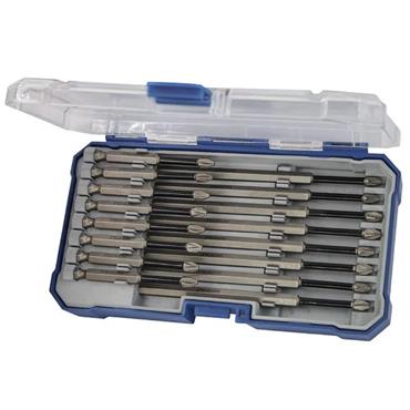 Faithfull Long Series Impact Driver Bit Set