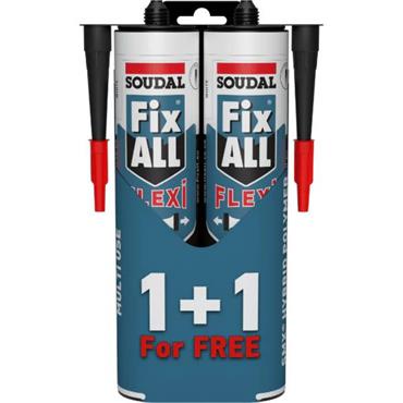 Soudal Fixall Flexi White Duo 1 + 1 Free 290ml