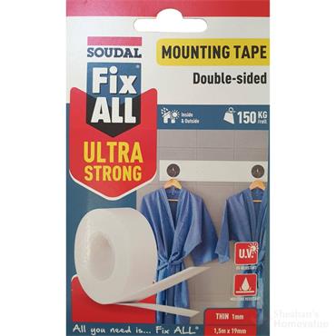 Soudal Fixall Mounting Tape White