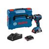 Bosch 18 Volt Combi Brill With 2 X 4ah Batteries